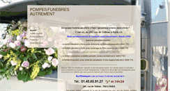 Desktop Screenshot of pompesfunebrespascheres.com